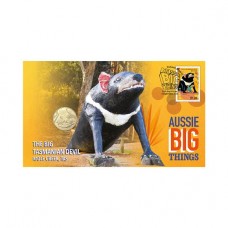 Big Tasmanian Devil Postal Numismatic Cover Aussie Big Things PNC 2023